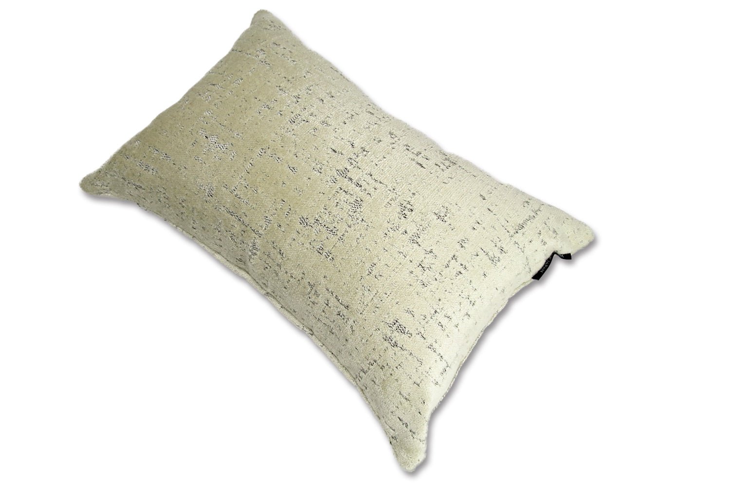 The SPHINX スフィンクス フレンチデザインベルベット クッション (ライトグレージュ) 45×30cm 中材付 - HOUSE OF JAPAN Shop