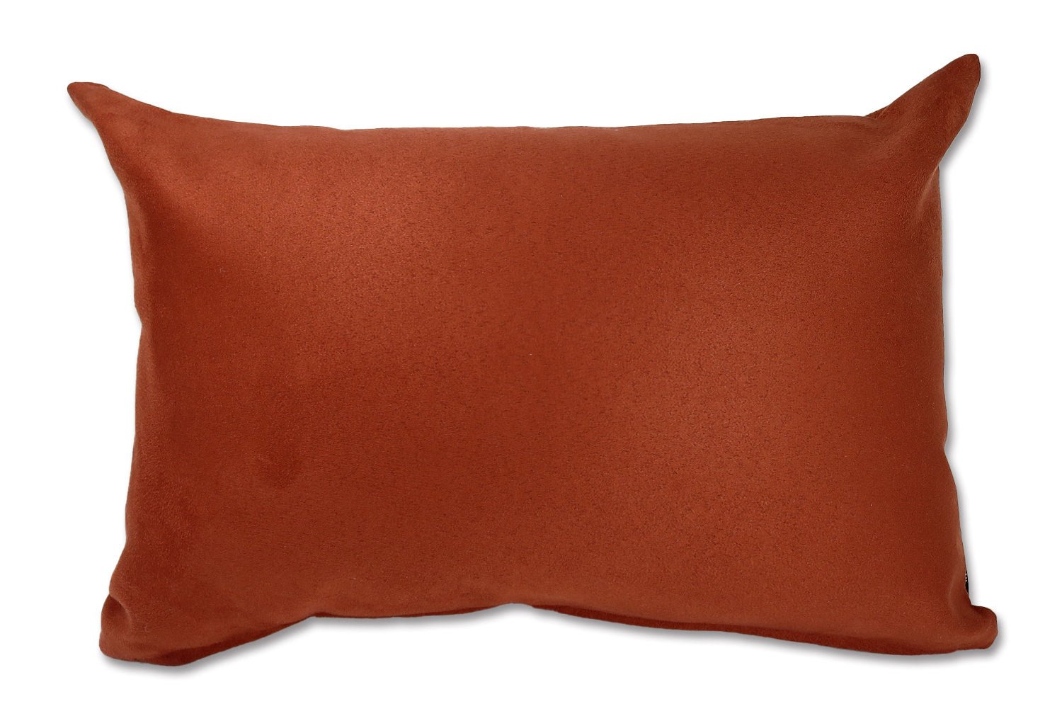 The Sueback スペイン製シャイニースエード クッション (テラコッタグロウ) 45×30cm 中材付 - HOUSE OF JAPAN Shop