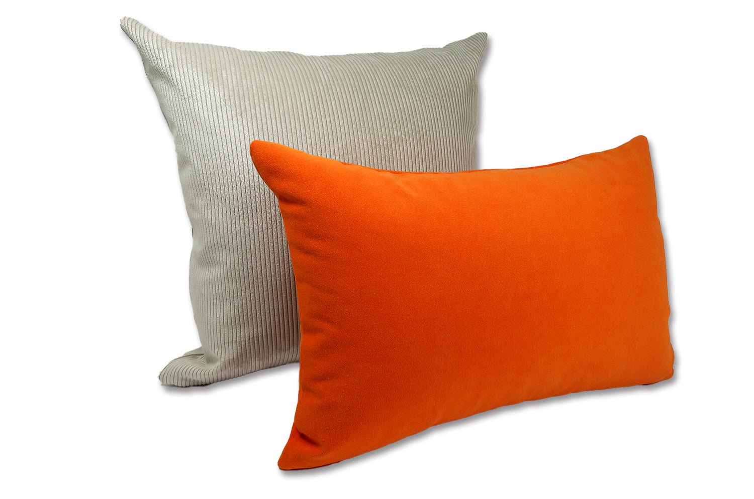 The Ultrasuede ウルトラスエード®︎HP クッション (オレンジ) 45×30cm 中材付 - HOUSE OF JAPAN Shop