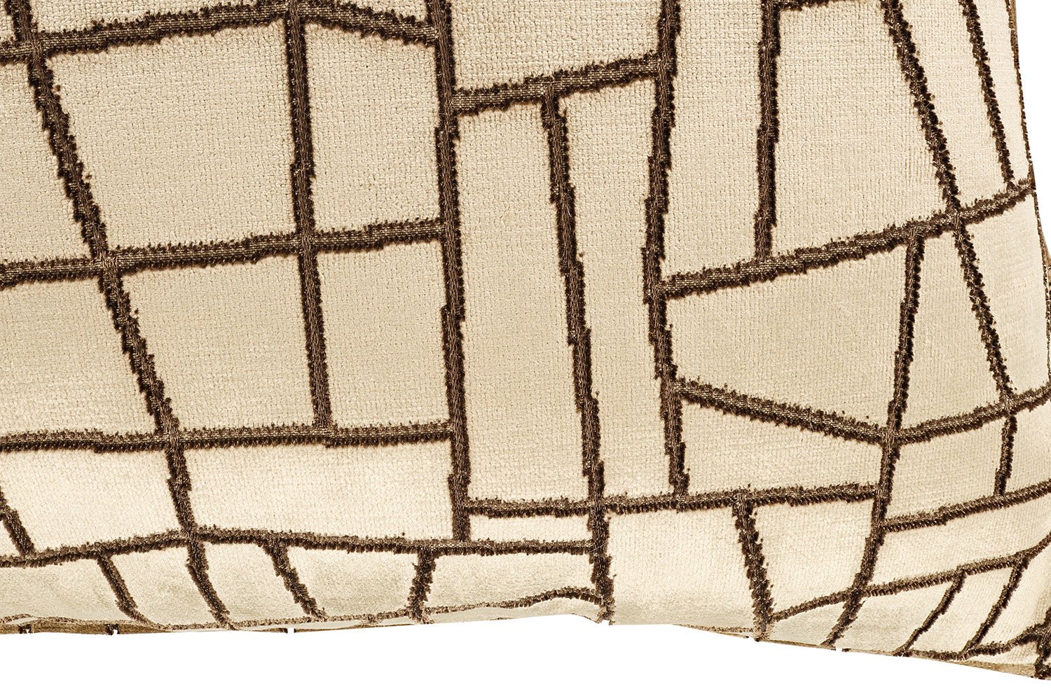 【海外取寄品】zinc(ジンク) Kiesler クッション(Tobacco) 50x50cm 中材付 - HOUSE OF JAPAN Shop