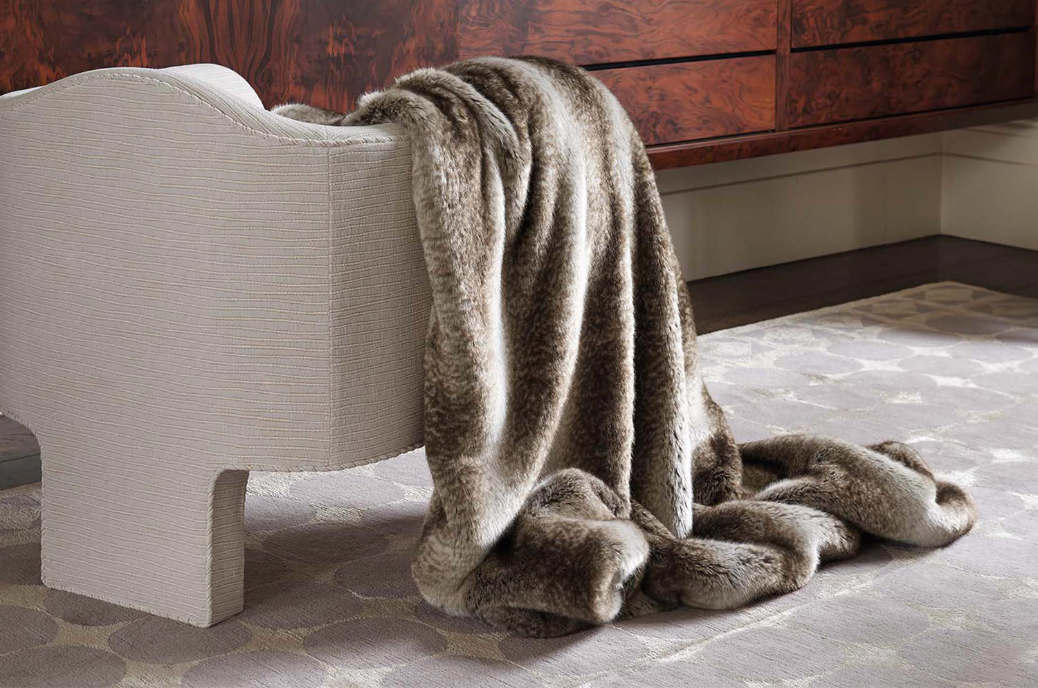 【海外取寄品】zinc(ジンク) Mink クッション 50x50cm 中材付 - HOUSE OF JAPAN Shop